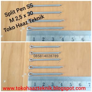 SPLIT PEN SS M2,5X30
