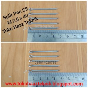 SPLIT PEN SS M2,5X40
