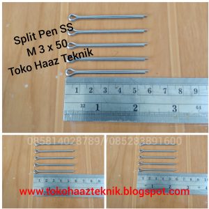 SPLIT PEN SS M3X50