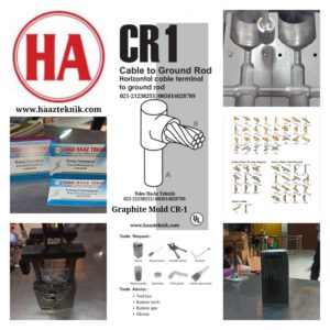 Graphite Mold CR1-C-142300/ KR1-142300 "HAweld Graphite Mold for Exothermic Welding"